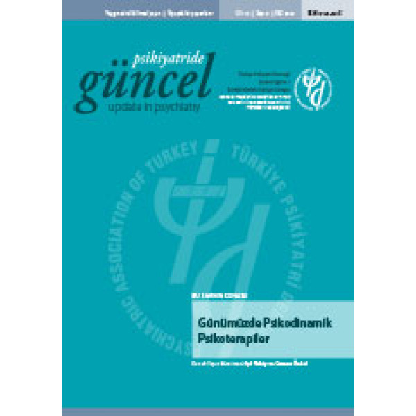 Psikiyatride Güncel - Günümüzde Psikodinamik Psikoterapiler